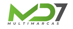 Logo da loja Md7 Multimarcas, revenda de veículos usados e seminovos em Curitiba (PR)